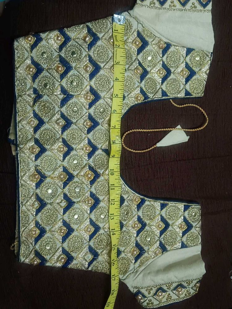 Embroidered Silk Blouse