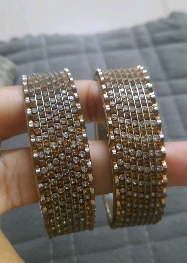 Elegant Beaded Bangles