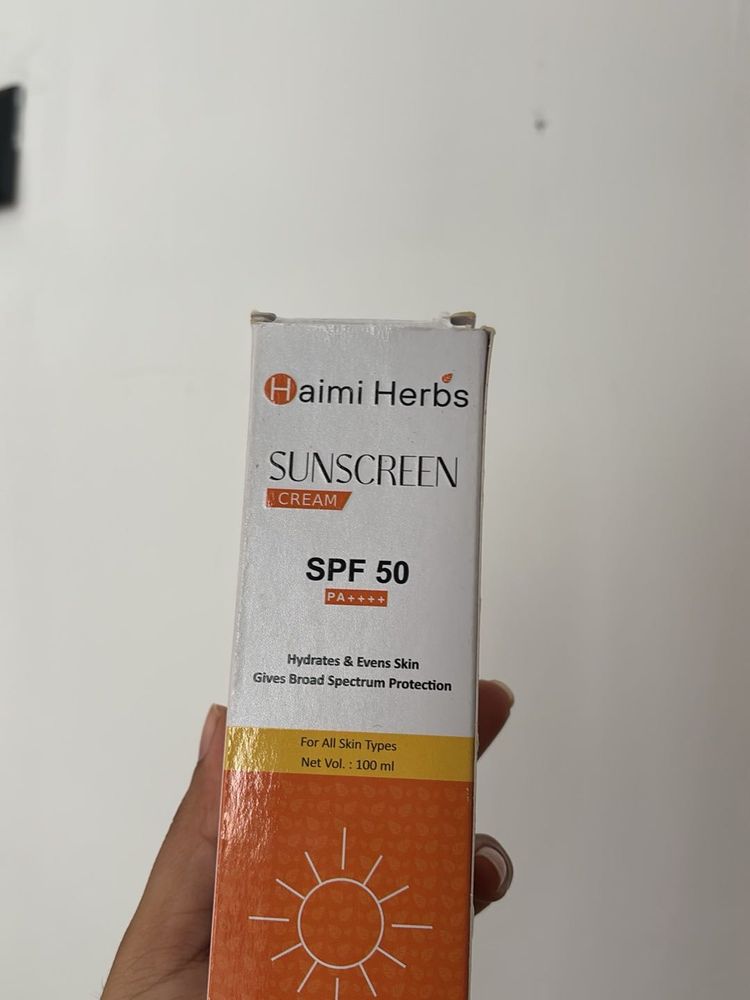 Haimi Herbs Sunscreen SPF 50