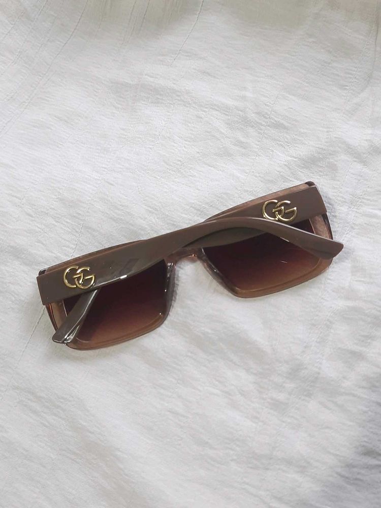 Gucci inspired brown Sunglass