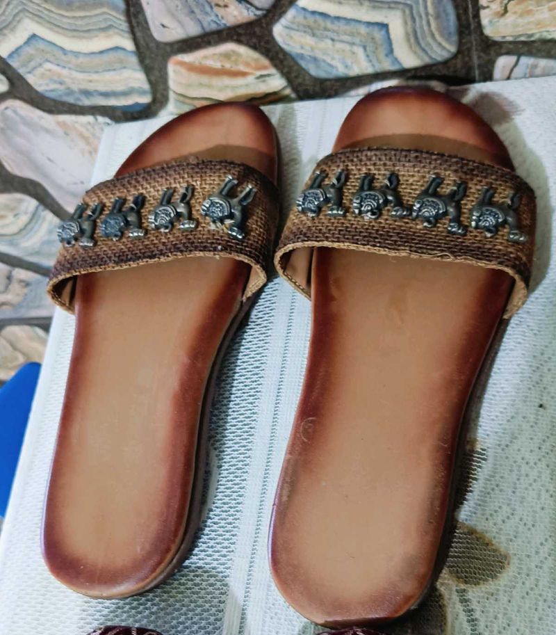 Any two Flat Sandle no. 5 it's old