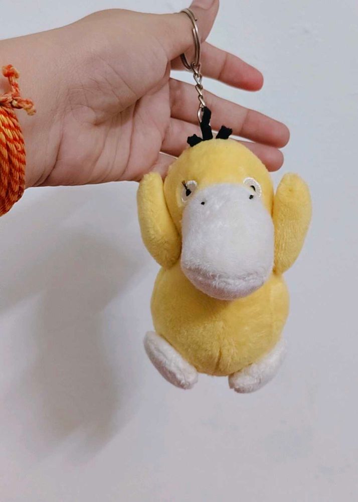 Cute Psyduck Keychain Plush Toy