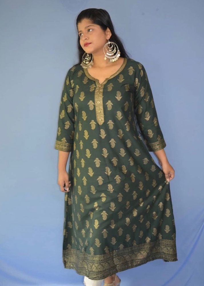 Beautiful Green Ethnic Dress