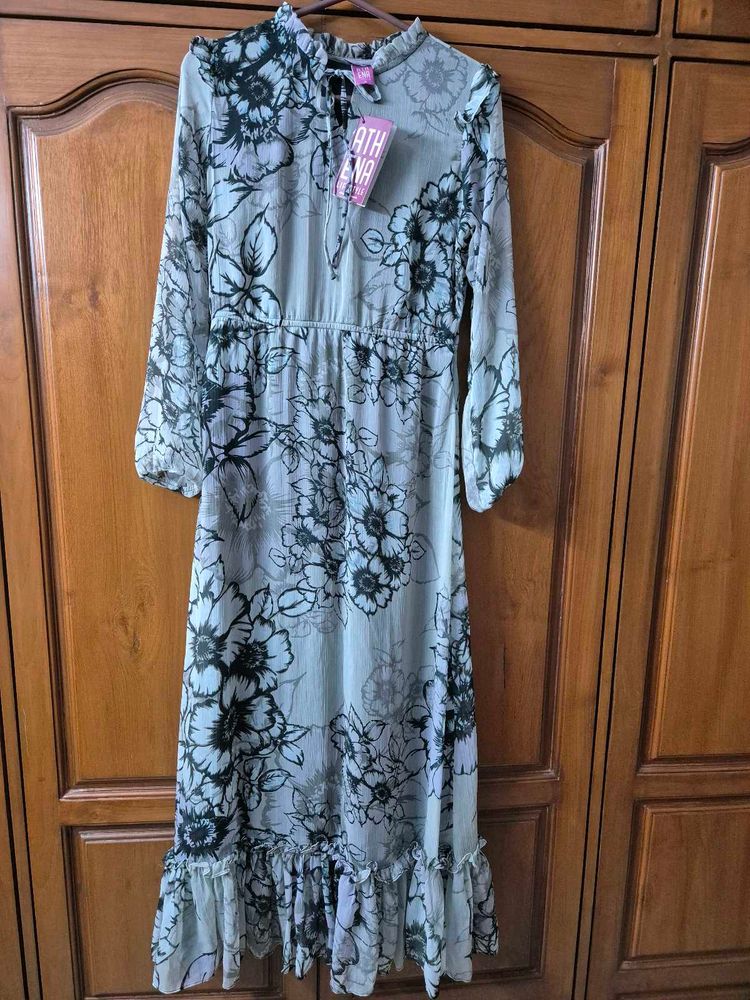 Floral Print Maxi Dress