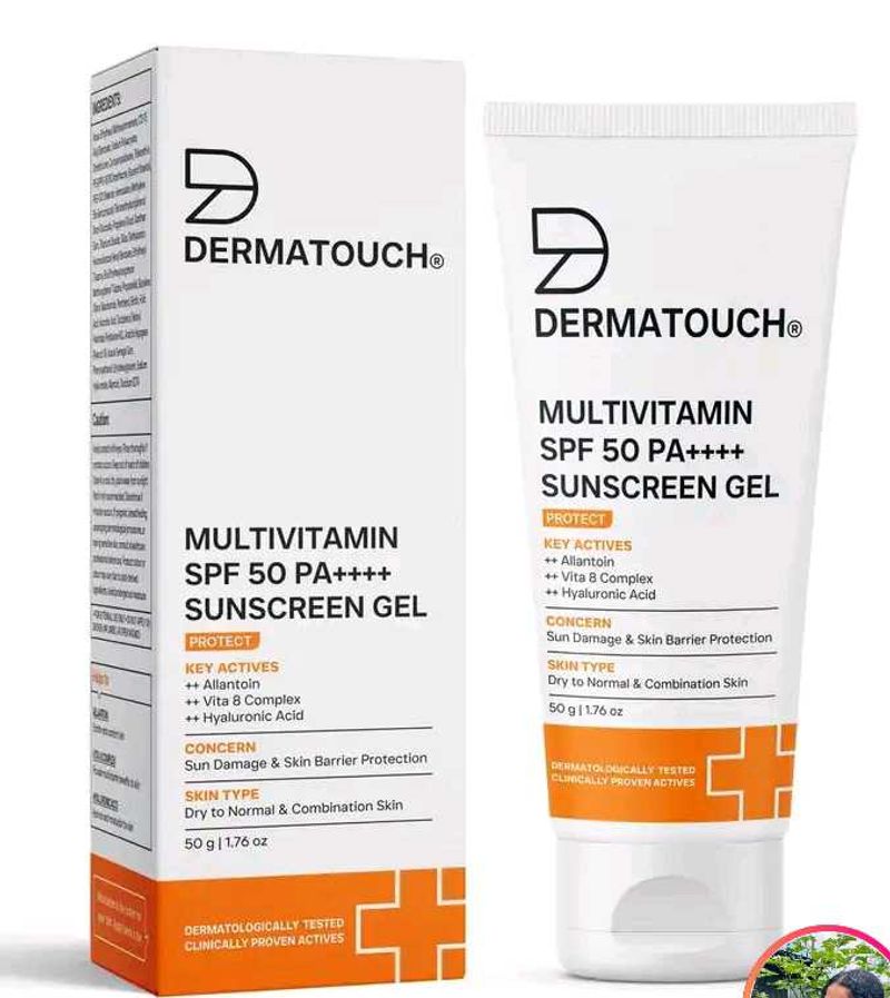 Dermatouch Multivitamin SPF 50 PA++++ Sunscreen Ge