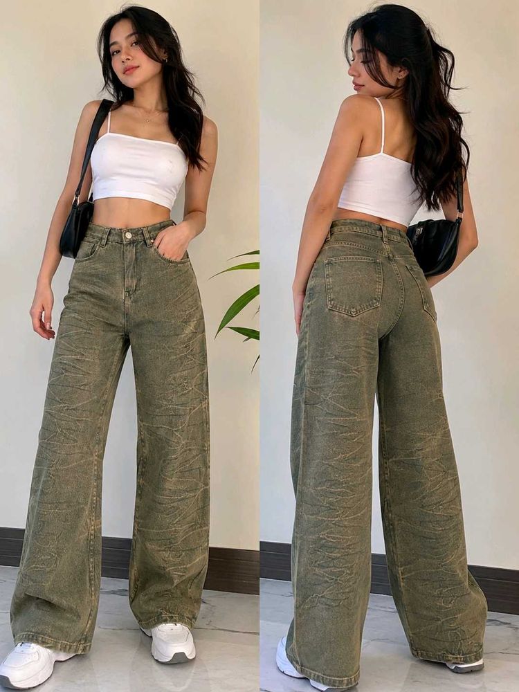 Stylish Washed Out Jeans