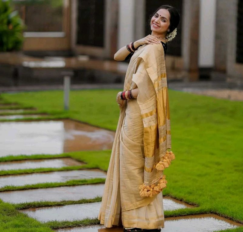 Onam special trendy saree
