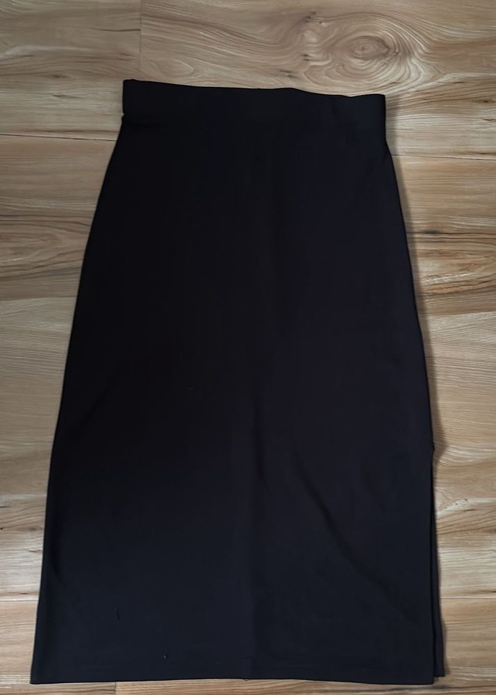 Black Midi Skirt