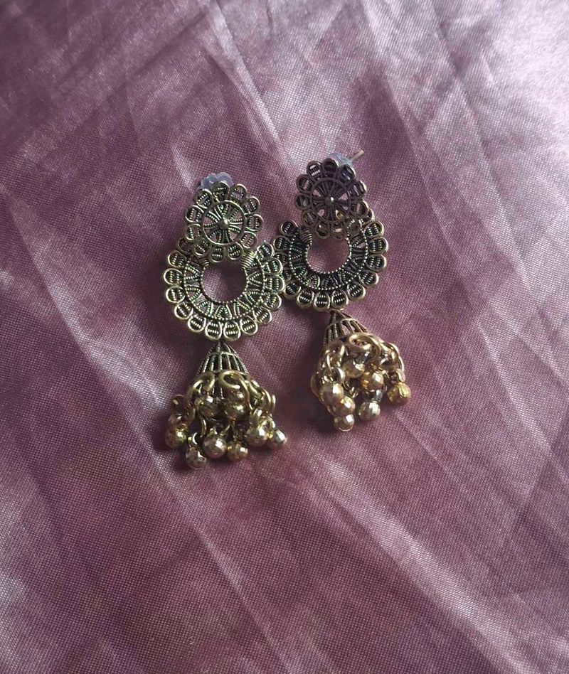 Ethnic Jhumka Earrings