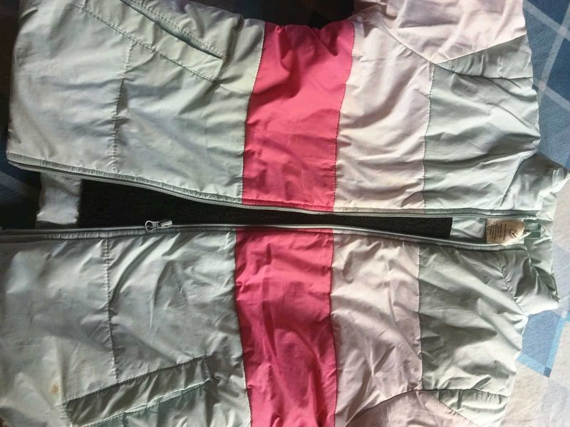 Color Block Puffer Jacket (for 10-15)
