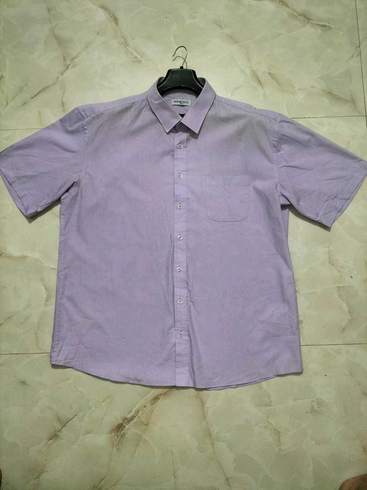 Men's Short Sleeve Button-Up Shirt
