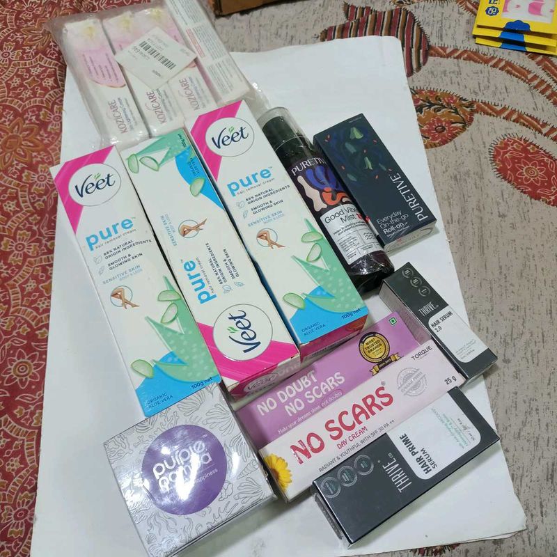Veet Pure Hair Removal Cream 3-Pack