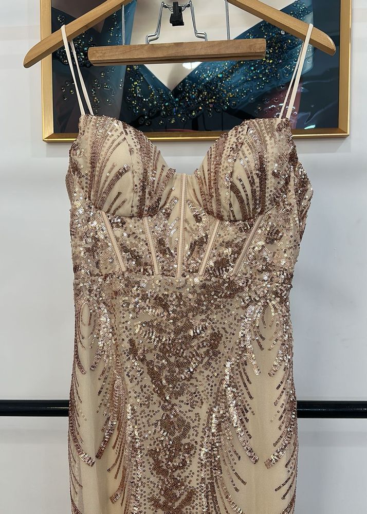 Elegant Sequin Embellished Dress