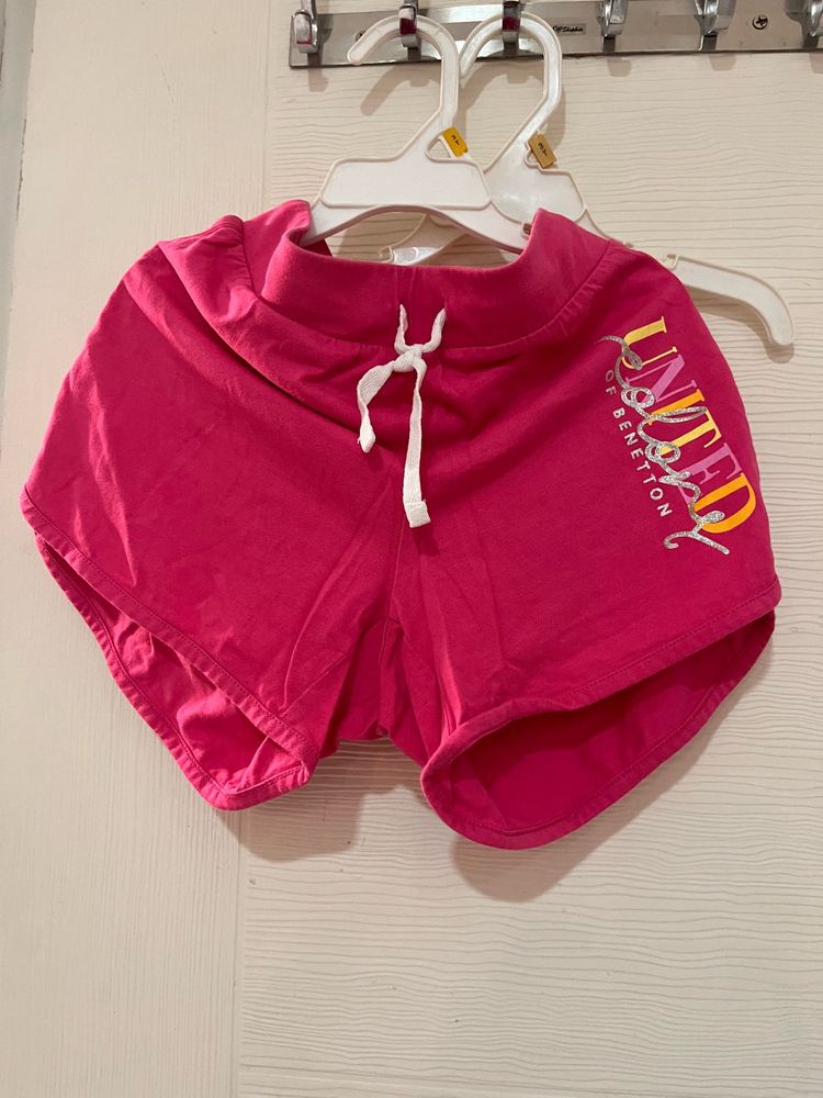 UCB Benetton Pink Shorts