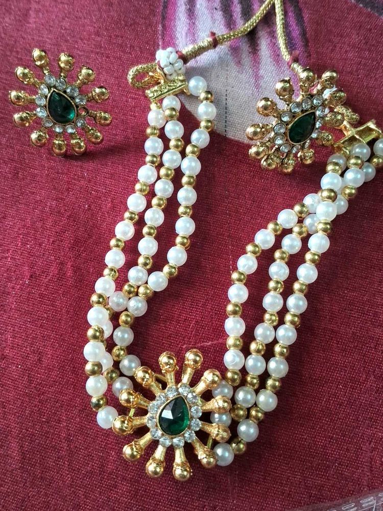 Moti Necklace  Set