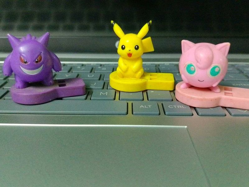 Vintage pokemon mini action figures