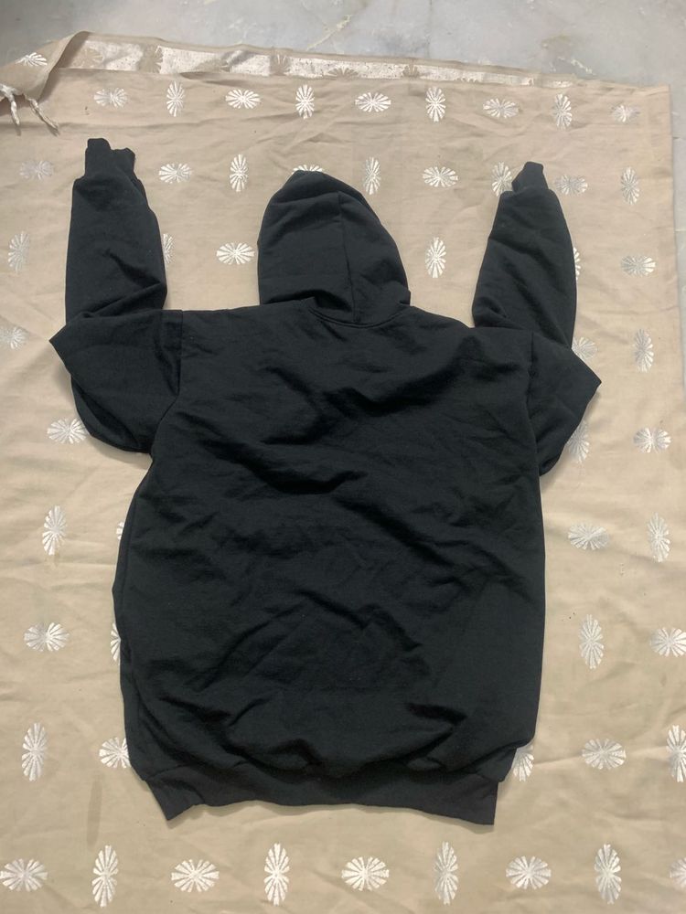 Black Hooded Sweatshirt