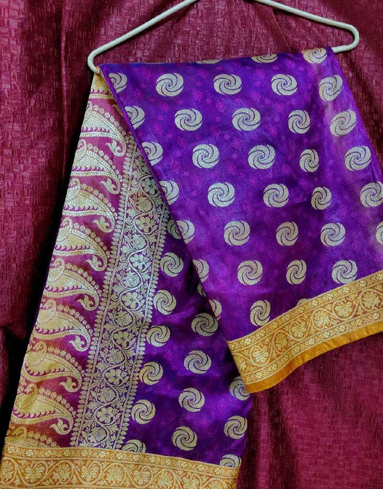 Beautiful Purple Saree