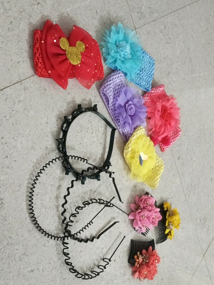 Hair Accessories For Kids N Women