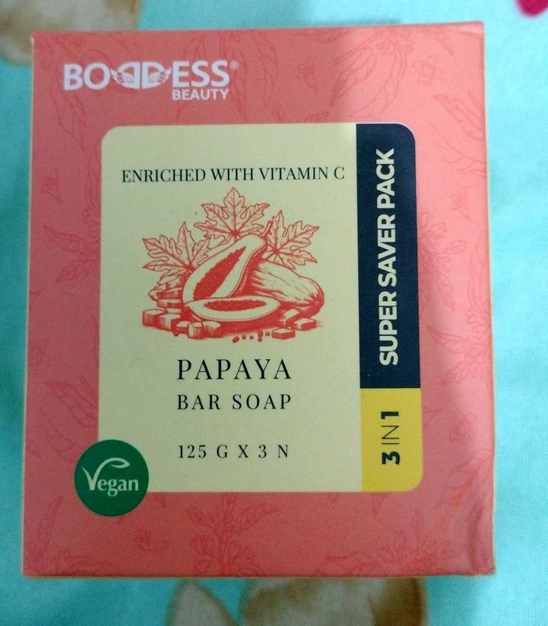 Papaya Bar Soap 3 in 1 super saver pack