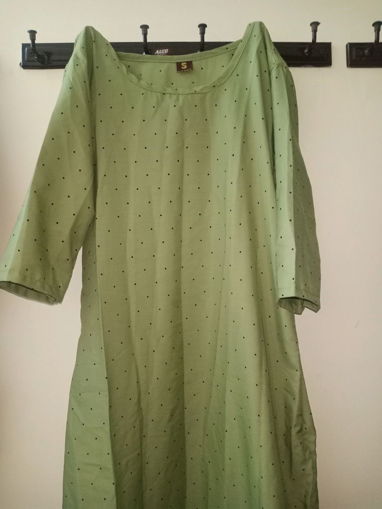 Green Kurta🍀 #new#collegewear#pretty