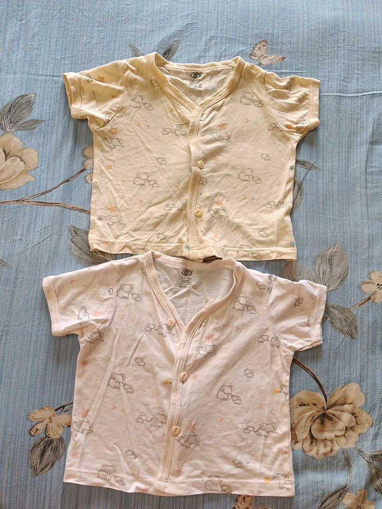 Baby's Short Sleeve Tops (Set of 2)