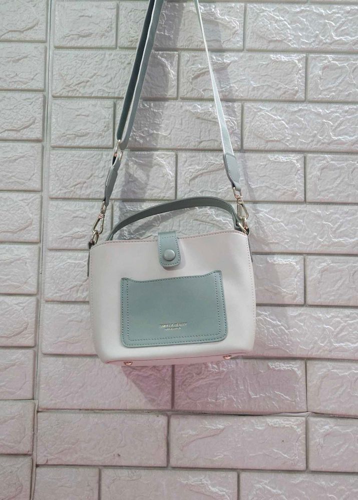 Semir Chic Two-Tone Crossbody Bag