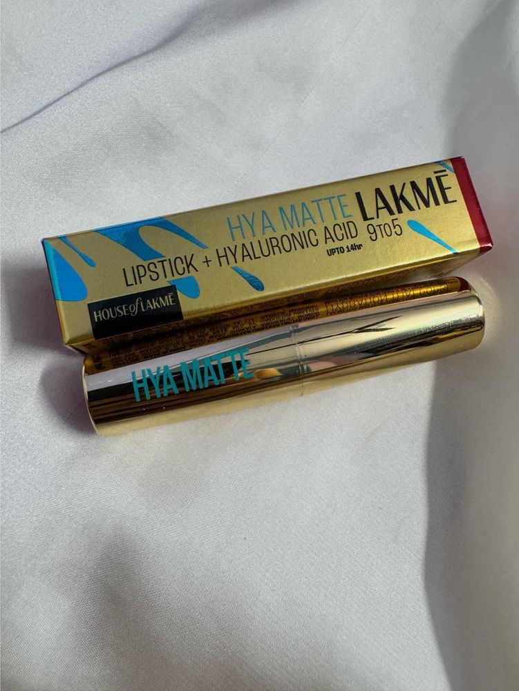 Lakme hya matte lipstick- RM2