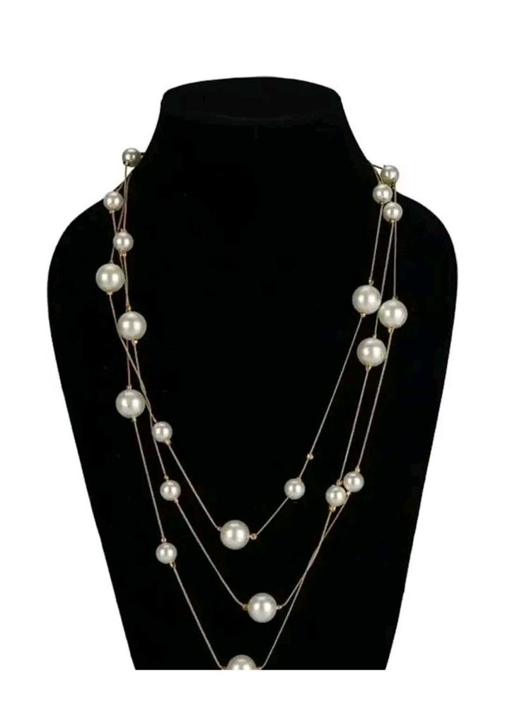 3 layer pearl chain