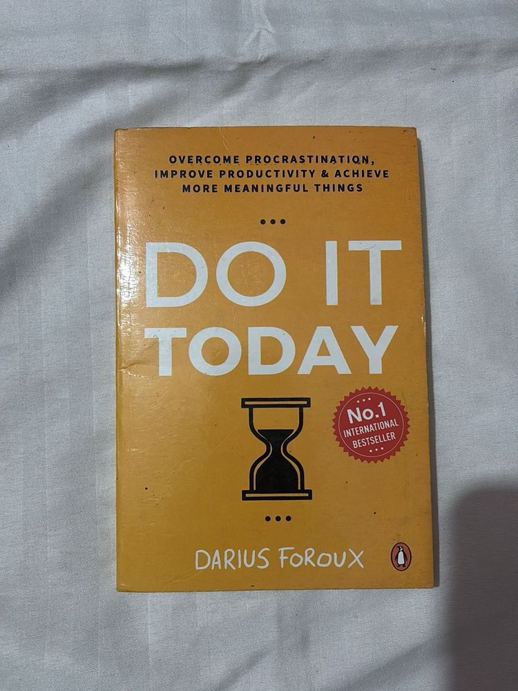 DO IT TODAY  motivation book