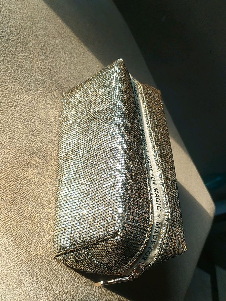 Colorbar Glitter Pouch Brand New