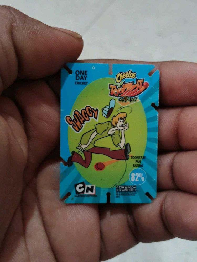 Cheetos Toonzair Cricket Shaggy Card