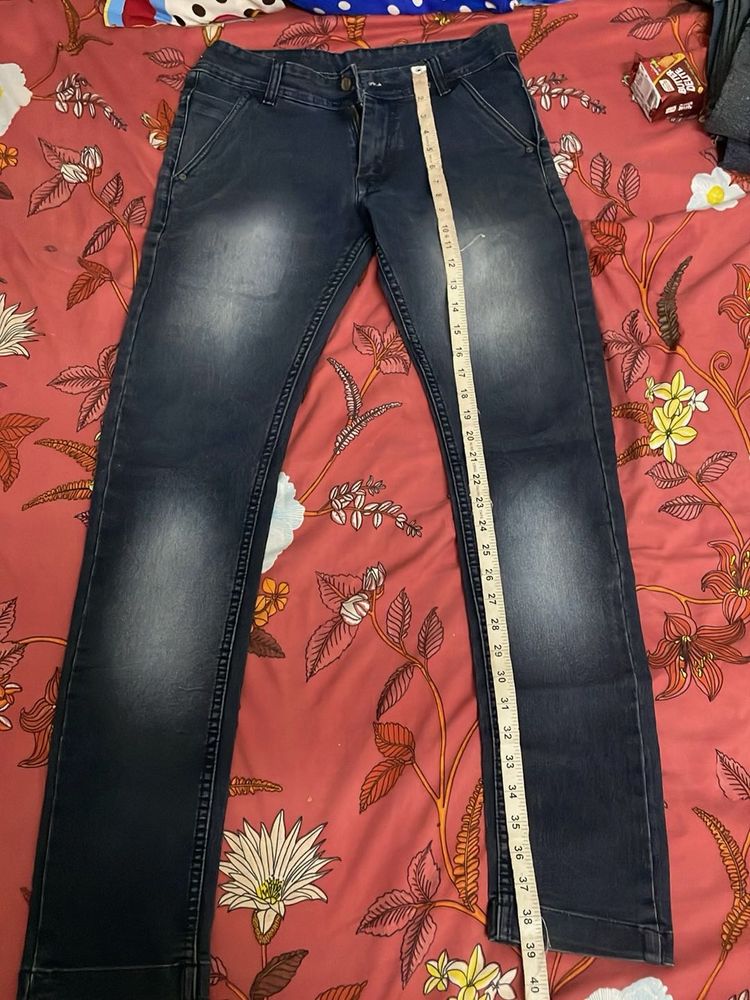 Men's Dark Wash Slim Fit Jeans