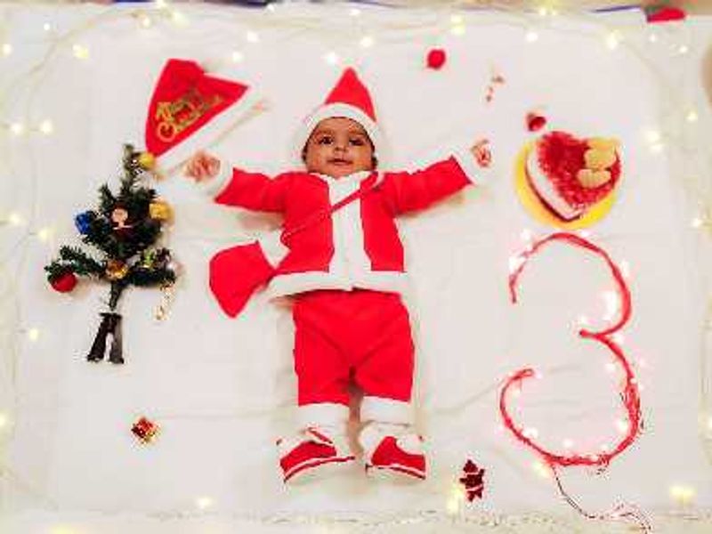 Festive Baby Santa Outfit