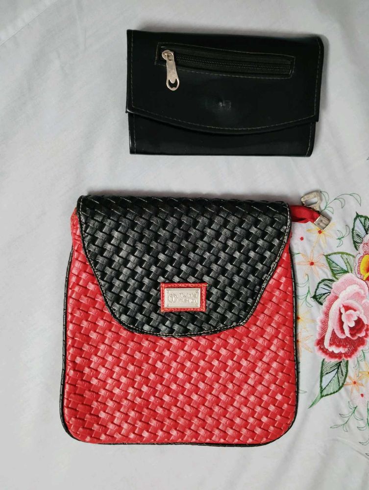 Chic Woven Clutch Bag