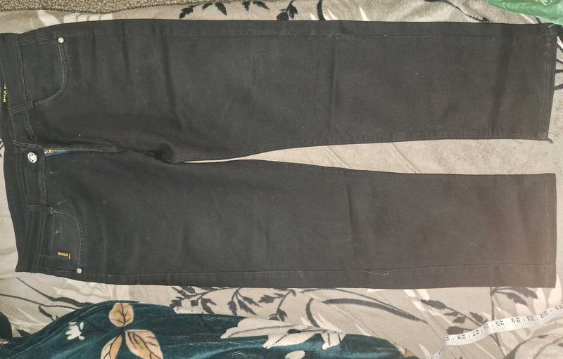 Classic Black Denim Jeans