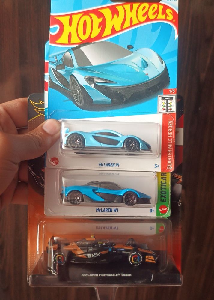 HotWheels McLaren Combo of 3