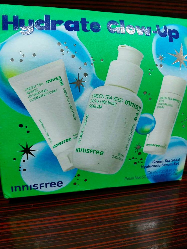 Innisfree Green Tea Seed Hyaluronic Serum Set