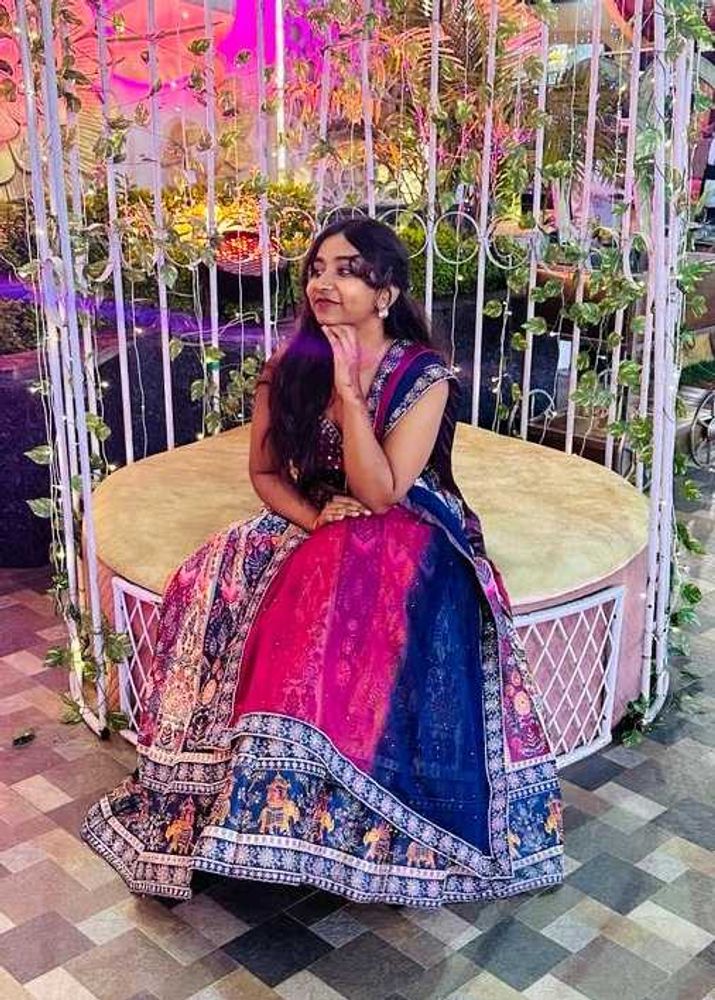 Multicolored Beautiful Lehenga Set