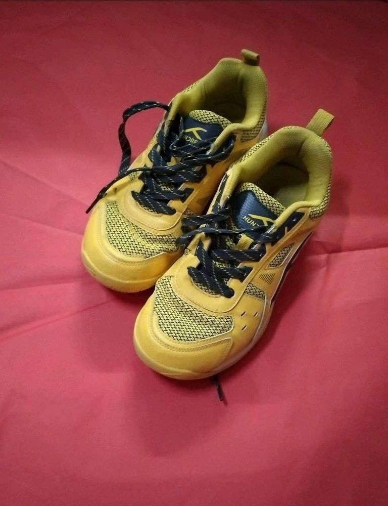 Yellow Sport Shoes