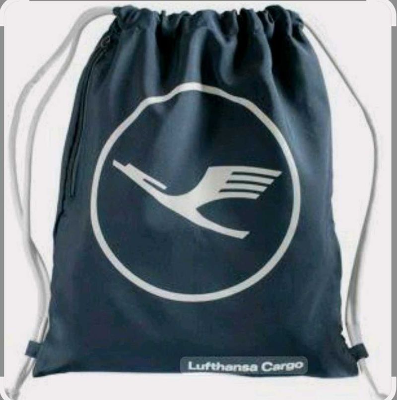 LUFTHANSA MERCH GYM BAG BAGPACK