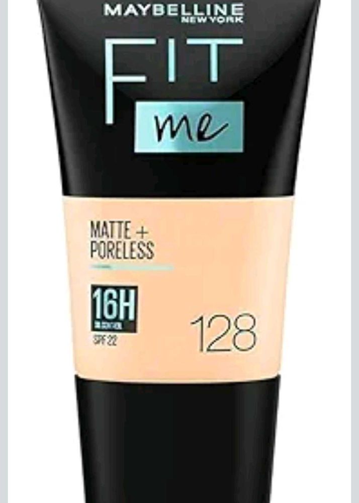 Maybelline Fit Me Foundation Shade no. 128
