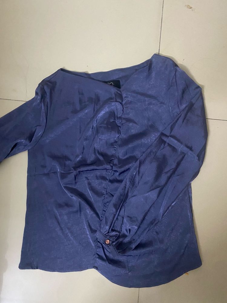 Elegant Satin Blouse