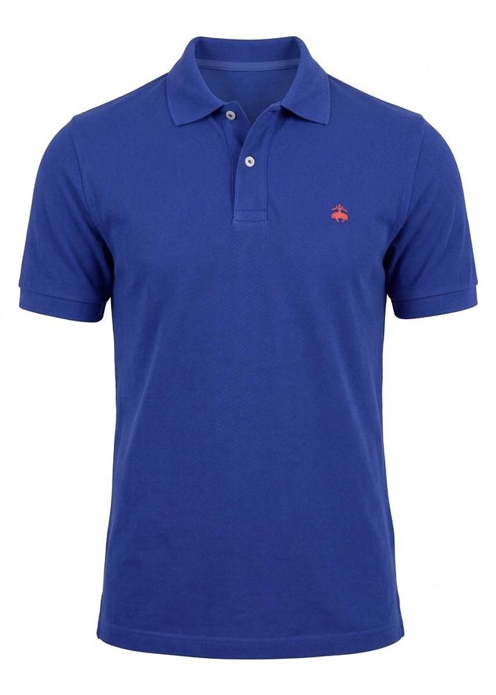 BROOKS BROTHERS Men's Royal Blue Polo Shirt
