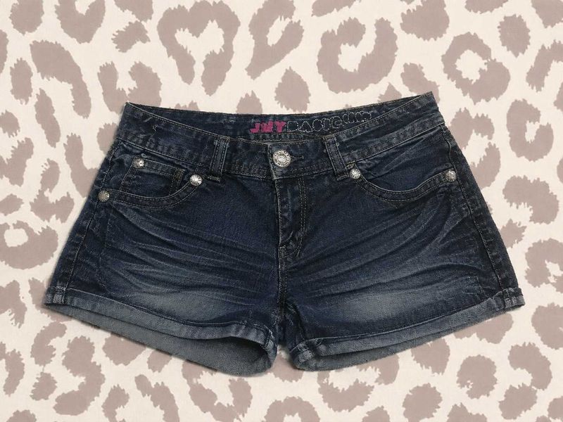 Y2k Denim low waisted shorts