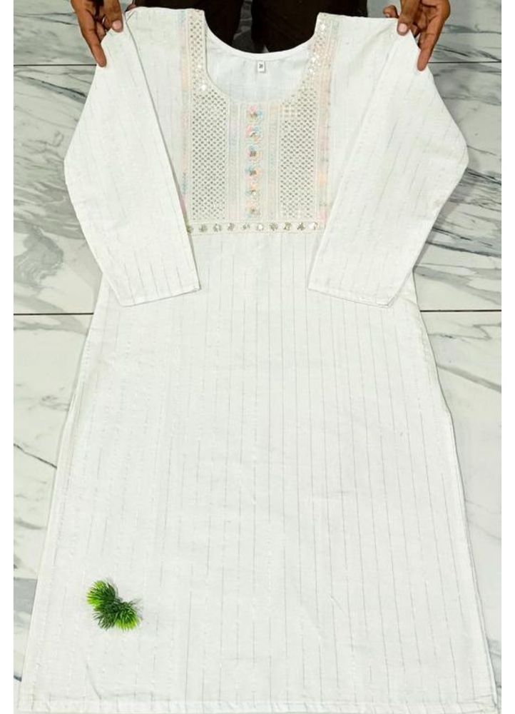 Elegant White Kurta