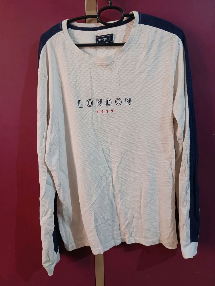 Byford White Sweatshirt