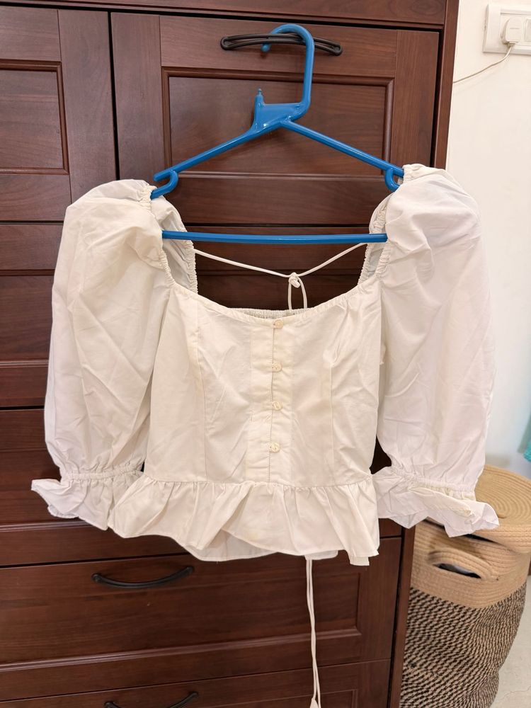 white top