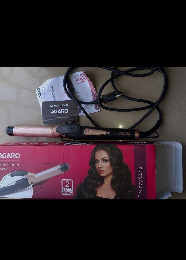 Agaro Hair Curling Iron combo