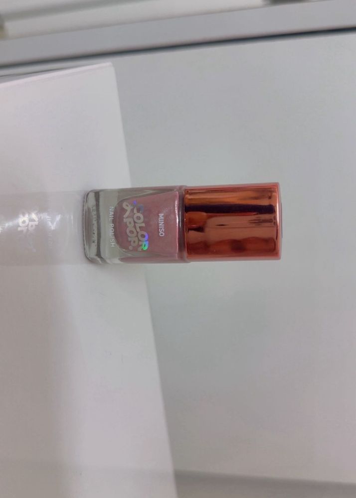 New Miniso Nude Pink Nail Polish